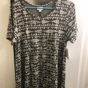 Gray Carly Size Large BNWT